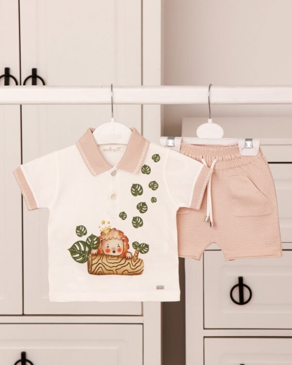 Little Lion Jungle Polo Set