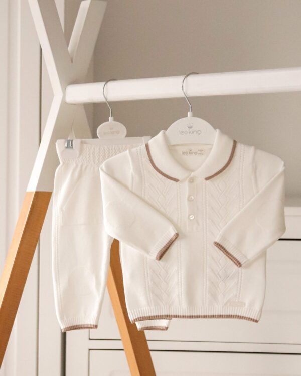 Little Gentleman Cable Knit Set