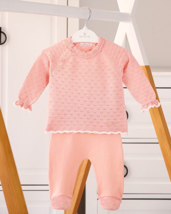 Sweet Ruffles Baby Knit Set